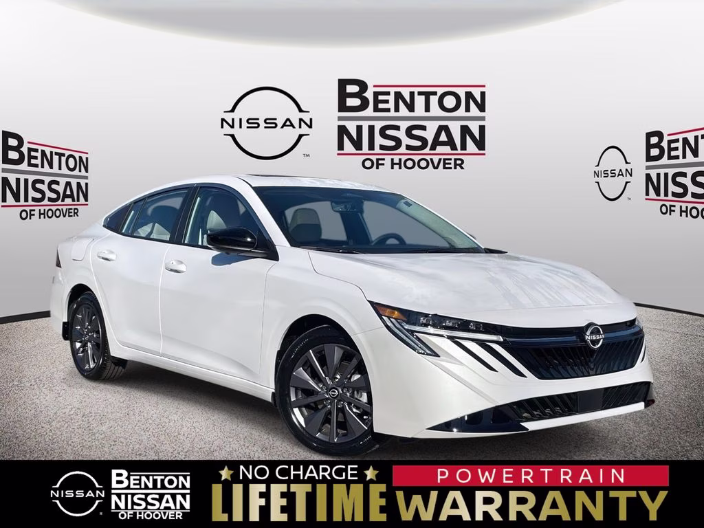 2026 Aspen White Tricoat Nissan Sentra SL FWD Sedan