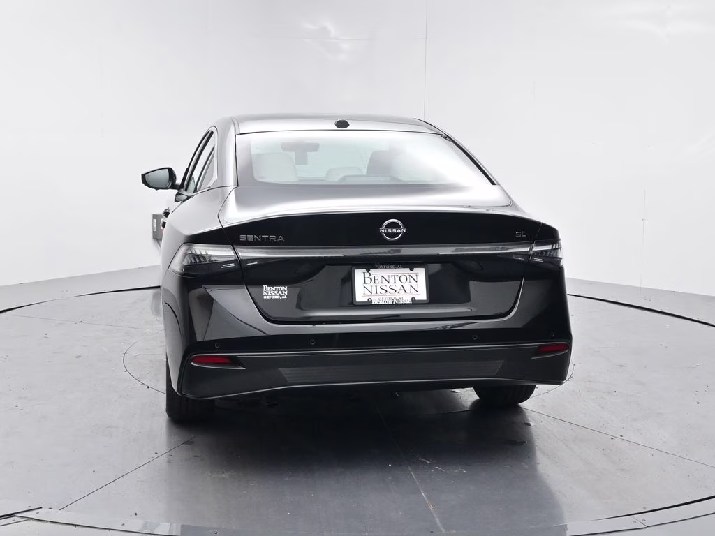 2026 Super Black Nissan Sentra SL FWD Sedan