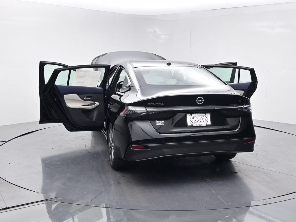 2026 Super Black Nissan Sentra SL FWD Sedan