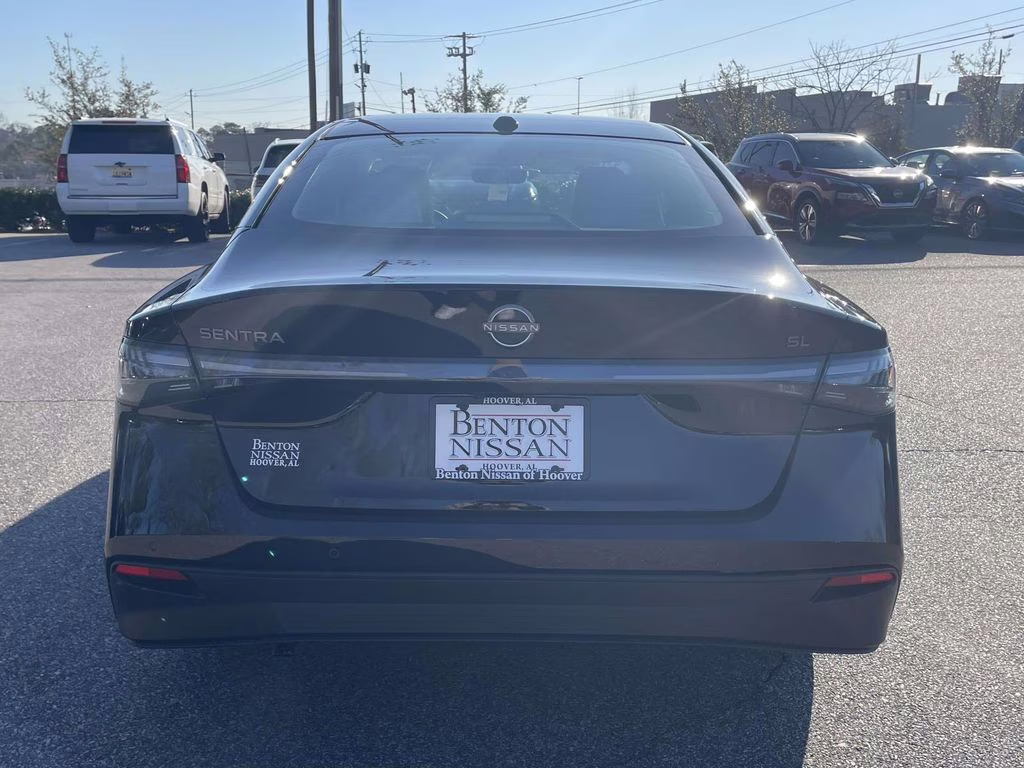 2026 Super Black Nissan Sentra SL FWD Sedan