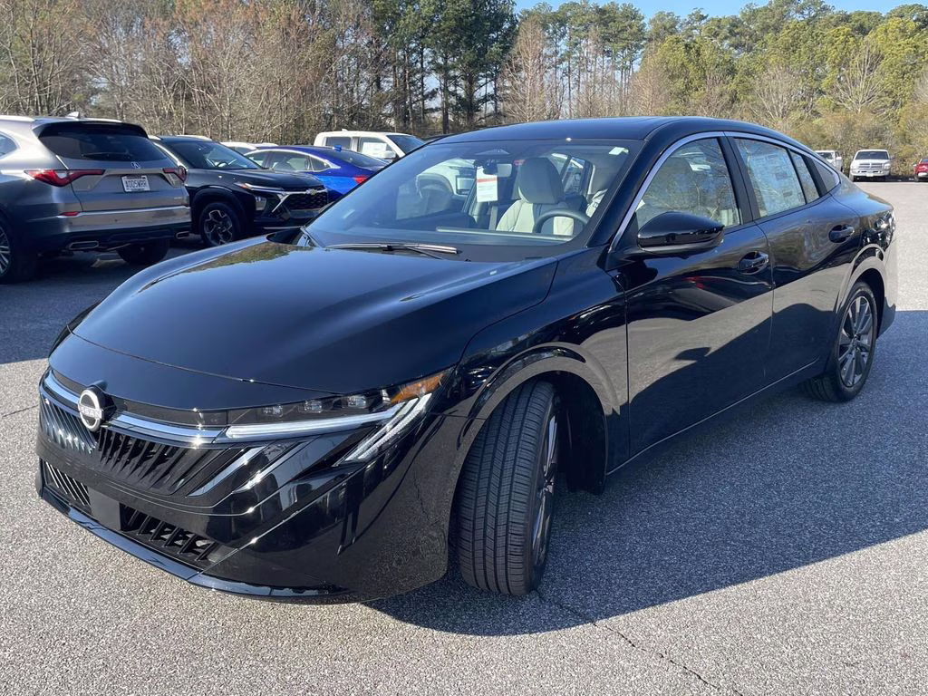 2026 Super Black Nissan Sentra SL FWD Sedan