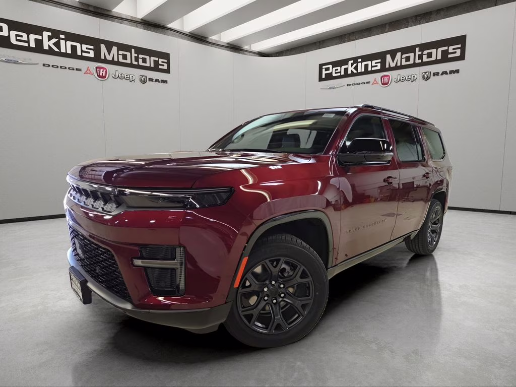 2026 Velvet Red Pearlcoat Jeep Grand Wagoneer Limited 4X4 SUV