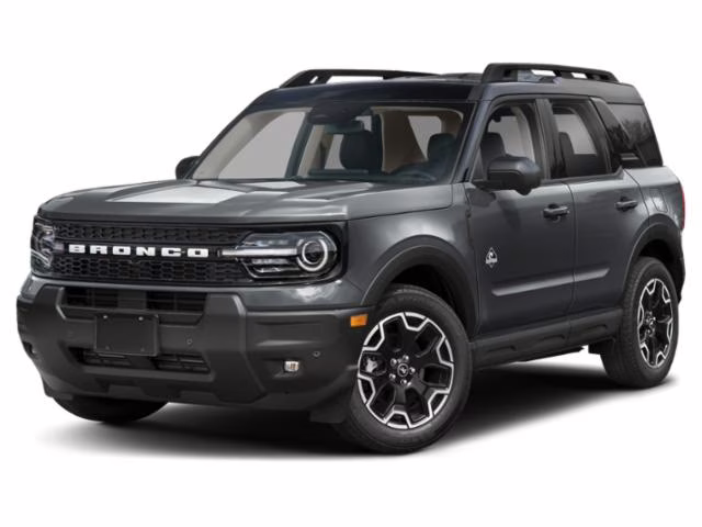 2026 Carbonized Gray Metallic Ford Bronco Sport Outer Banks 4X4 SUV
