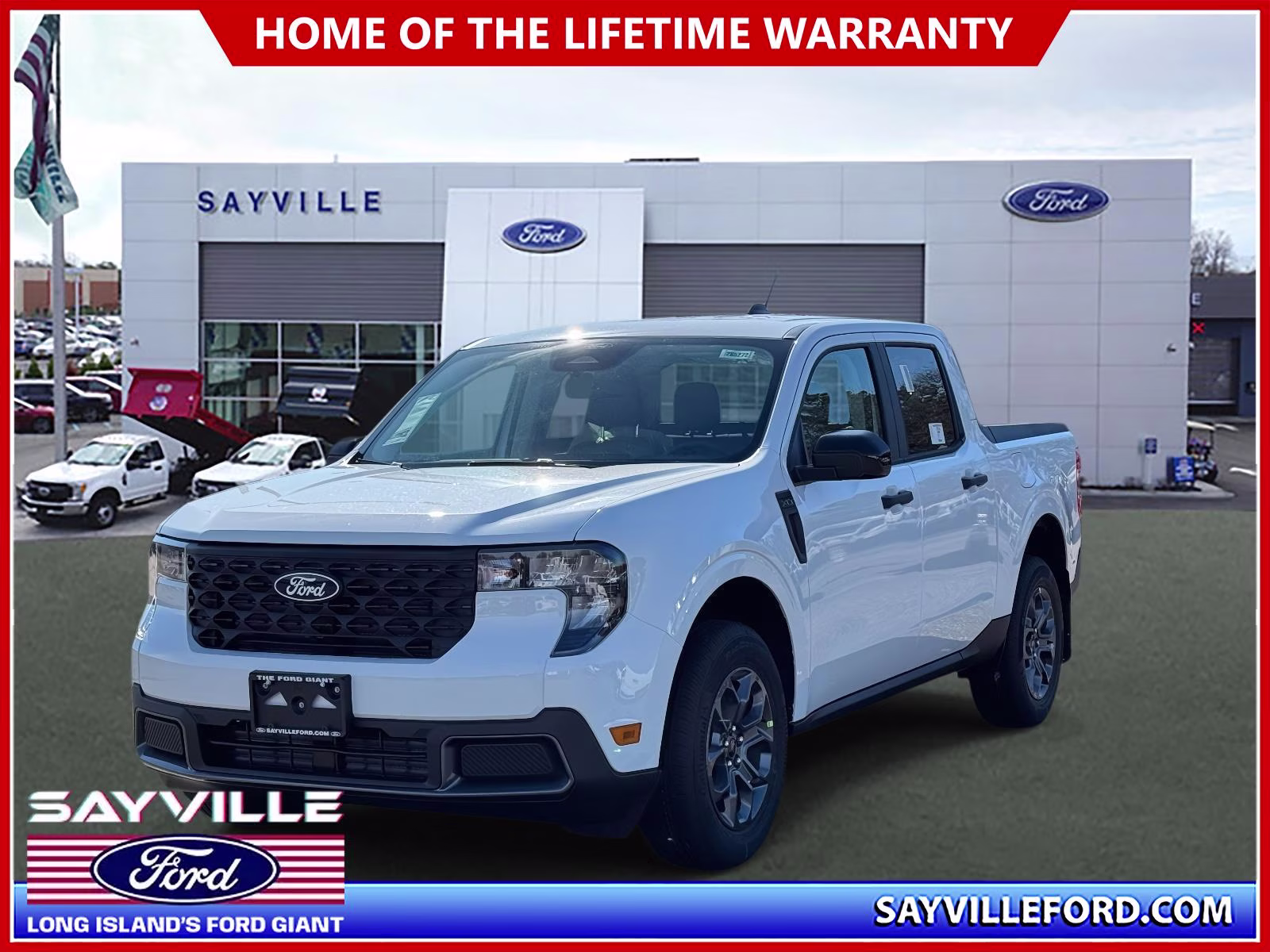 2026 Oxford White Ford Maverick XLT AWD SuperCrew AWD Truck