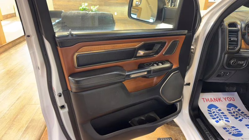 2022 White Ram 1500 Crew Cab Laramie Longhorn Pickup 4D 5 1/2 ft 4X4