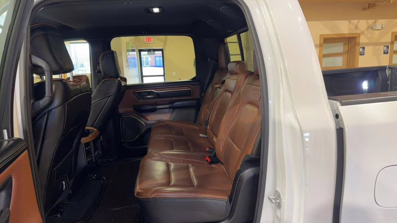 2022 White Ram 1500 Crew Cab Laramie Longhorn Pickup 4D 5 1/2 ft 4X4