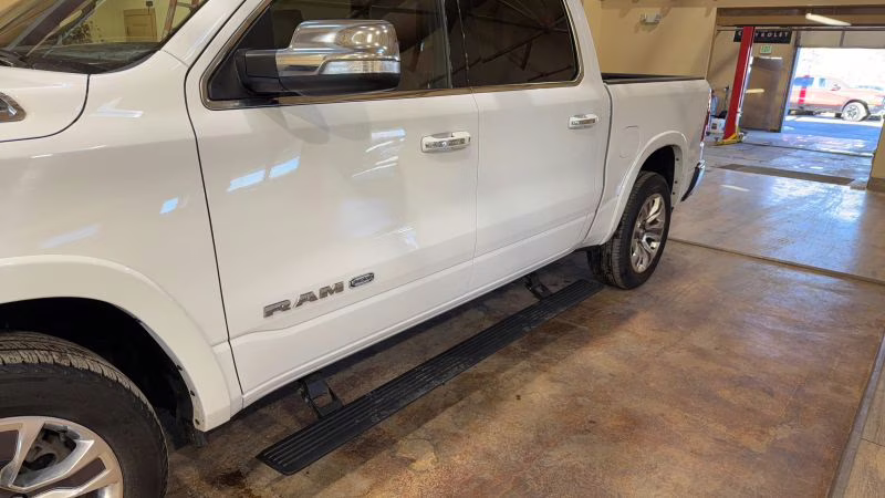 2022 White Ram 1500 Crew Cab Laramie Longhorn Pickup 4D 5 1/2 ft 4X4