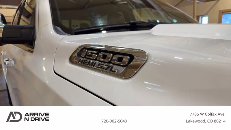 2022 White Ram 1500 Crew Cab Laramie Longhorn Pickup 4D 5 1/2 ft 4X4