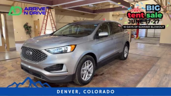 2023 Silver Ford Edge SEL Sport Utility 4D AWD