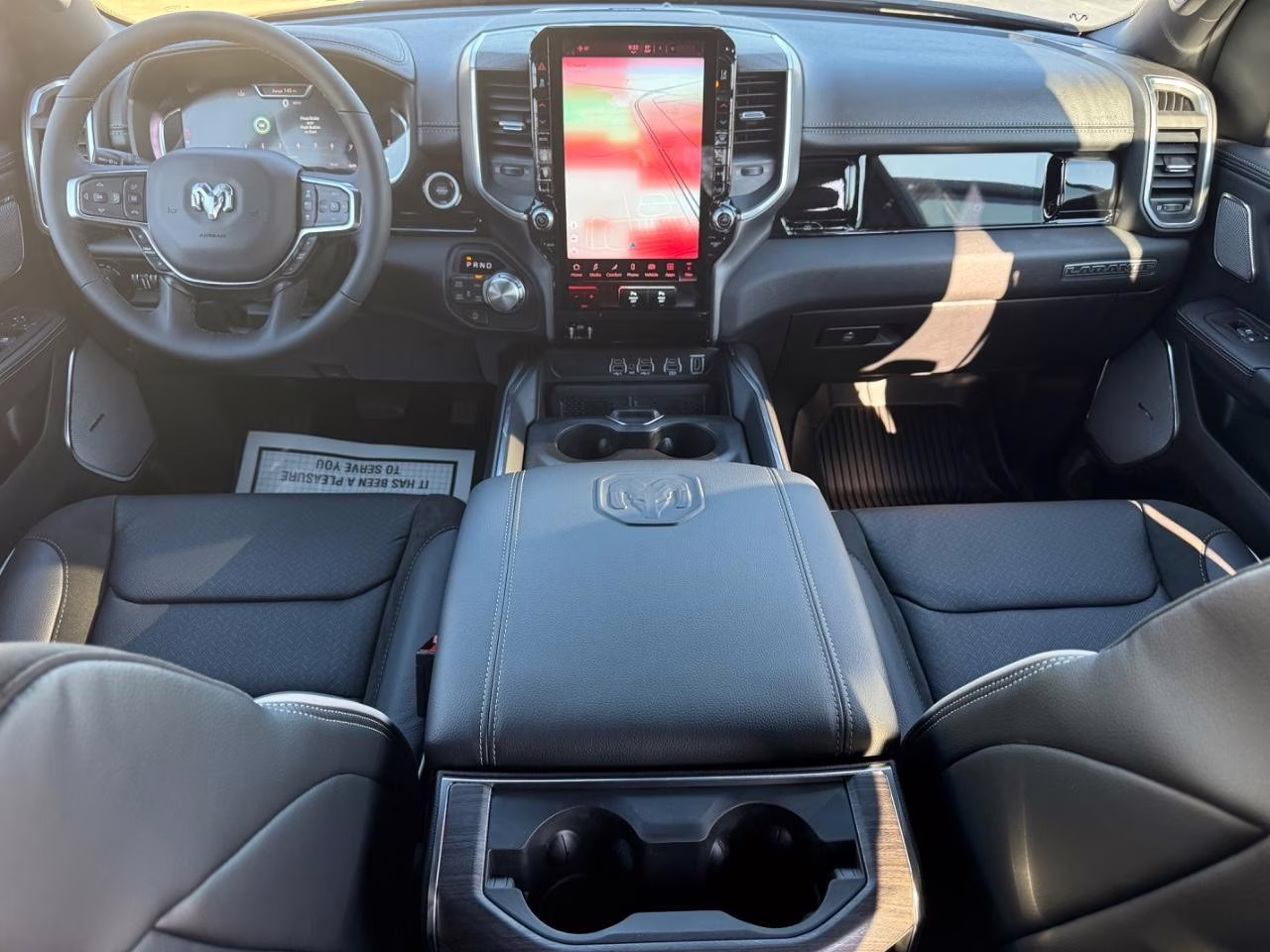 2026 Diamond Black Crystal Pearlcoat Ram 1500 Laramie 4X4 Truck