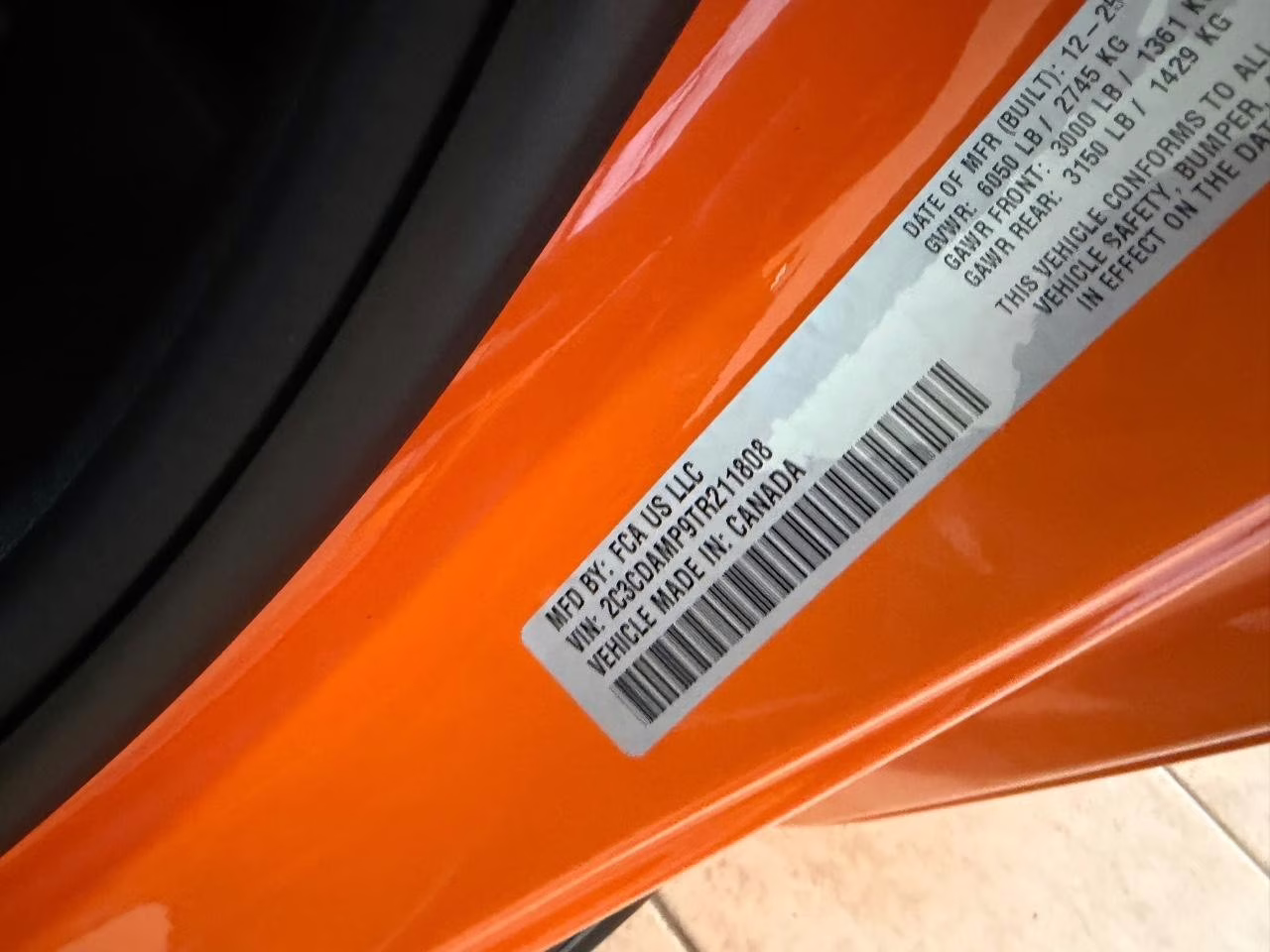 2026 Peel Out Dodge Charger R/T Scat Pack AWD Coupe