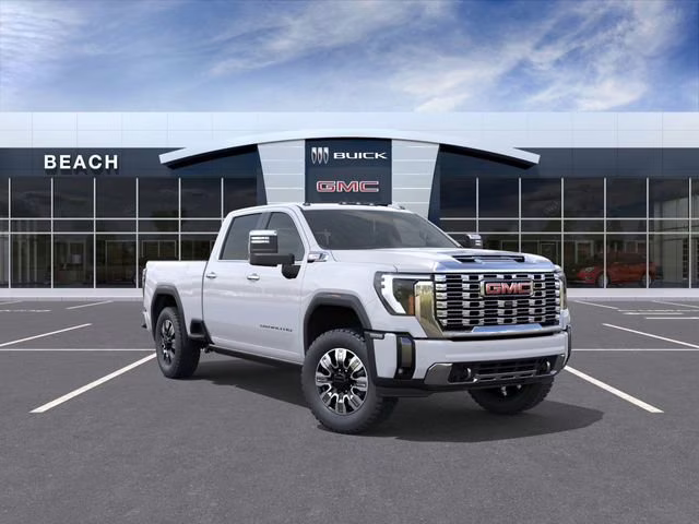 2026 Summit White GMC Sierra 2500 HD Denali 4X4 Truck