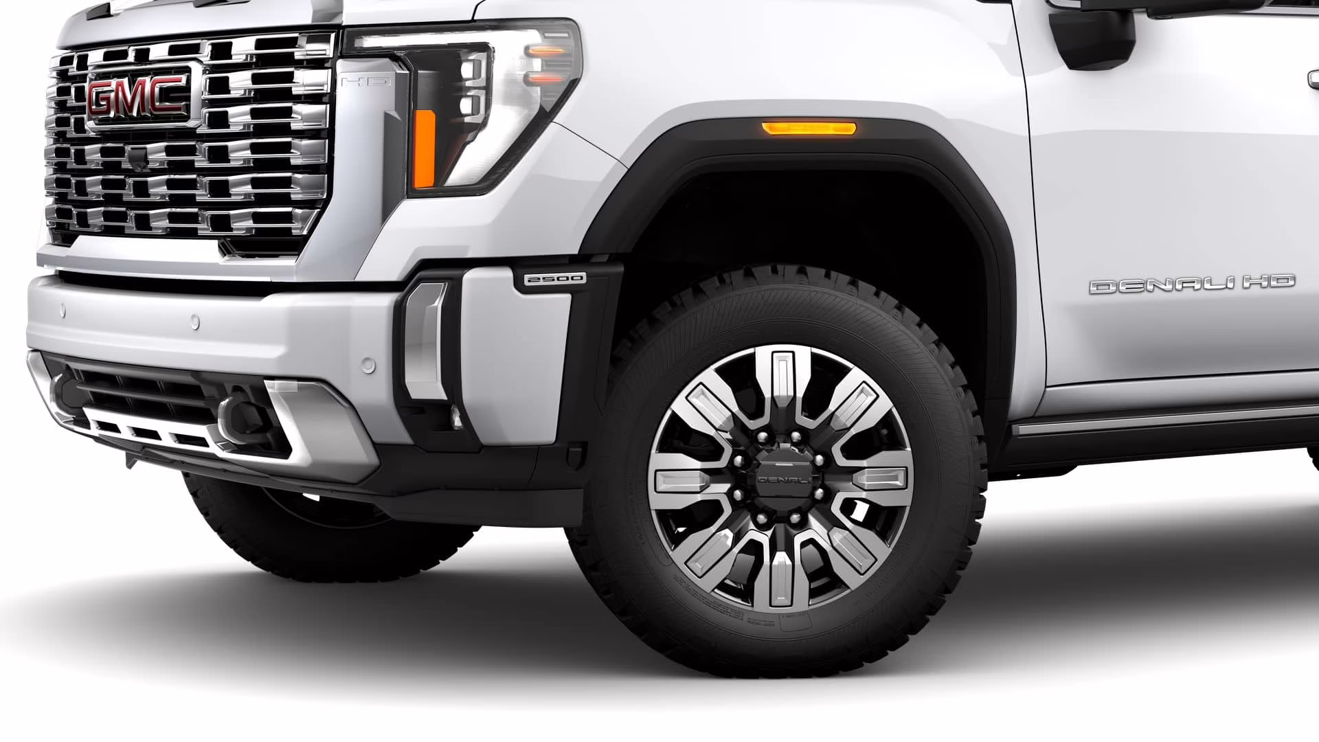 2026 Summit White GMC Sierra 2500 HD Denali 4X4 Truck