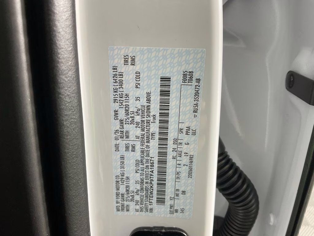 2026 Oxford White Ford F-150 STX RWD Truck