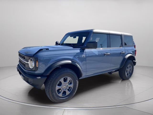 2025 Azure Gray Metallic Tri-Coat Ford Bronco Big Bend 4X4 Convertible