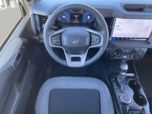 2025 Azure Gray Metallic Tri-Coat Ford Bronco Big Bend 4X4 Convertible