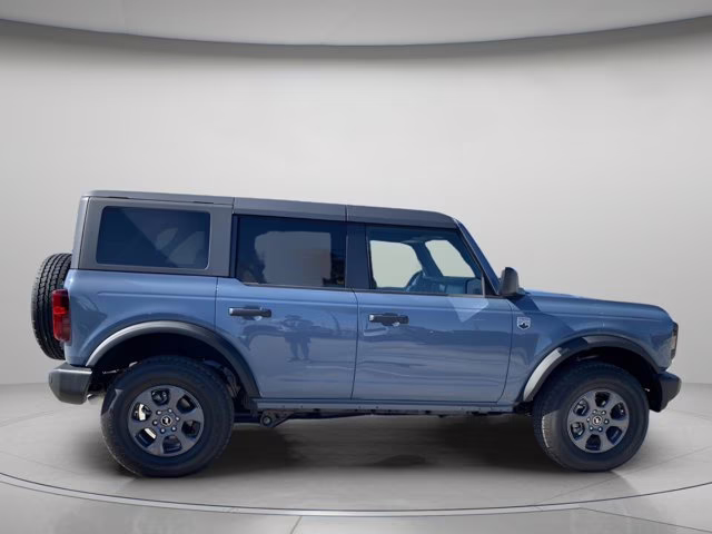 2025 Azure Gray Metallic Tri-Coat Ford Bronco Big Bend 4X4 Convertible