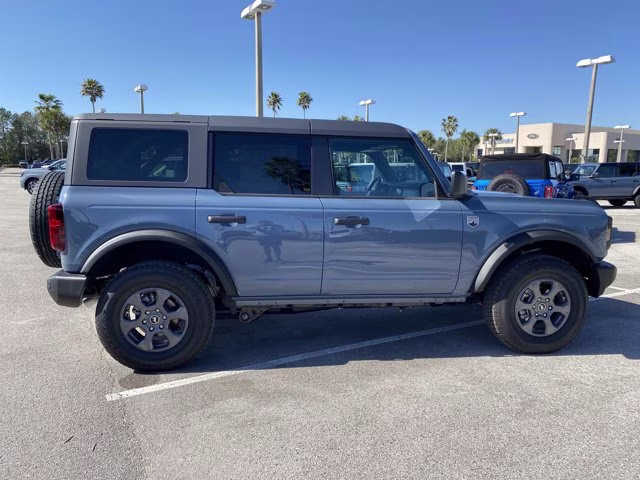 2025 Azure Gray Metallic Tri-Coat Ford Bronco Big Bend 4X4 Convertible