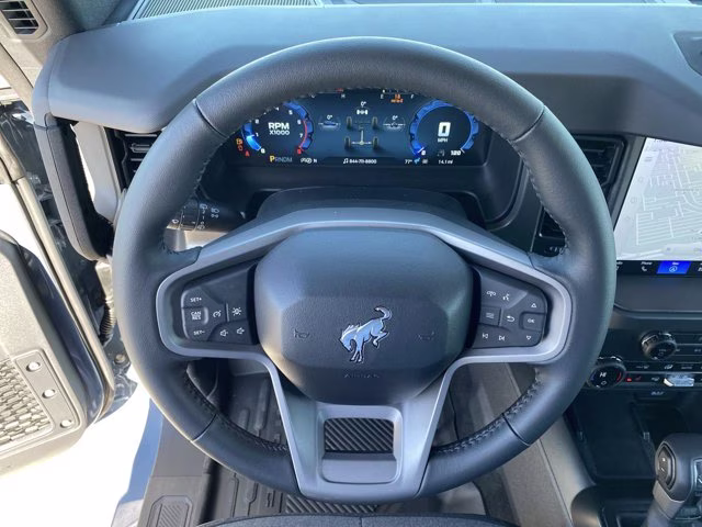 2025 Azure Gray Metallic Tri-Coat Ford Bronco Big Bend 4X4 Convertible