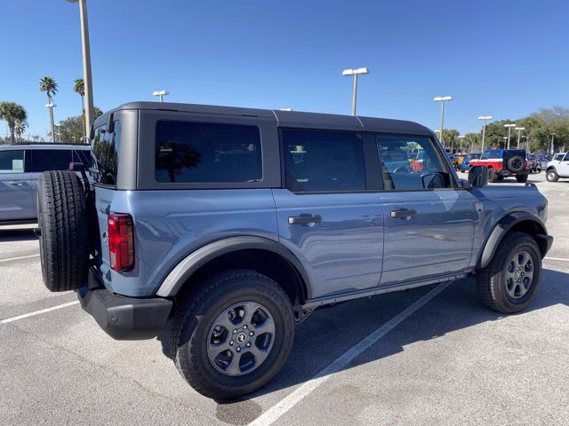 2025 Azure Gray Metallic Tri-Coat Ford Bronco Big Bend 4X4 Convertible