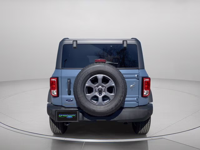 2025 Azure Gray Metallic Tri-Coat Ford Bronco Big Bend 4X4 Convertible