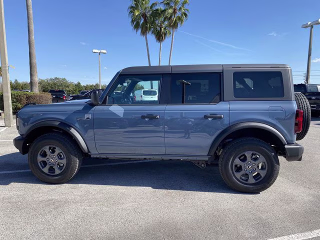 2025 Azure Gray Metallic Tri-Coat Ford Bronco Big Bend 4X4 Convertible