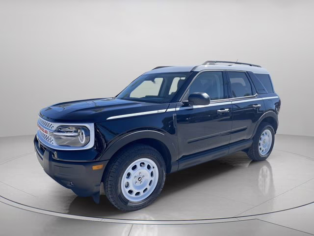 2025 Shadow Black Ford Bronco Sport Heritage 4X4 SUV