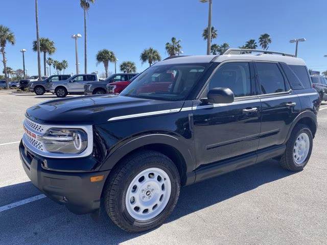 2025 Shadow Black Ford Bronco Sport Heritage 4X4 SUV