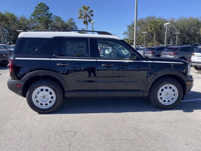 2025 Shadow Black Ford Bronco Sport Heritage 4X4 SUV