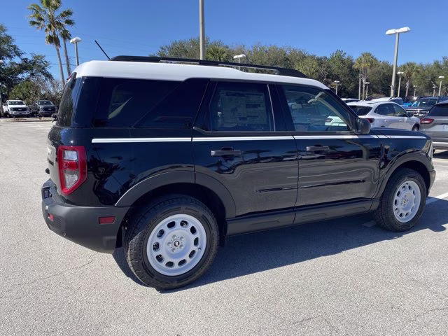 2025 Shadow Black Ford Bronco Sport Heritage 4X4 SUV