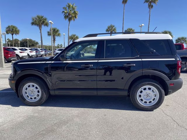 2025 Shadow Black Ford Bronco Sport Heritage 4X4 SUV