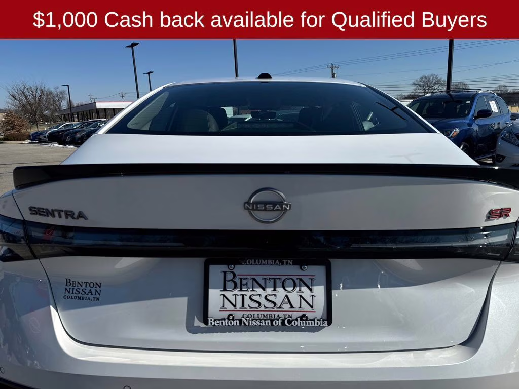 2026 Aspen White Tricoat Nissan Sentra SR FWD Sedan