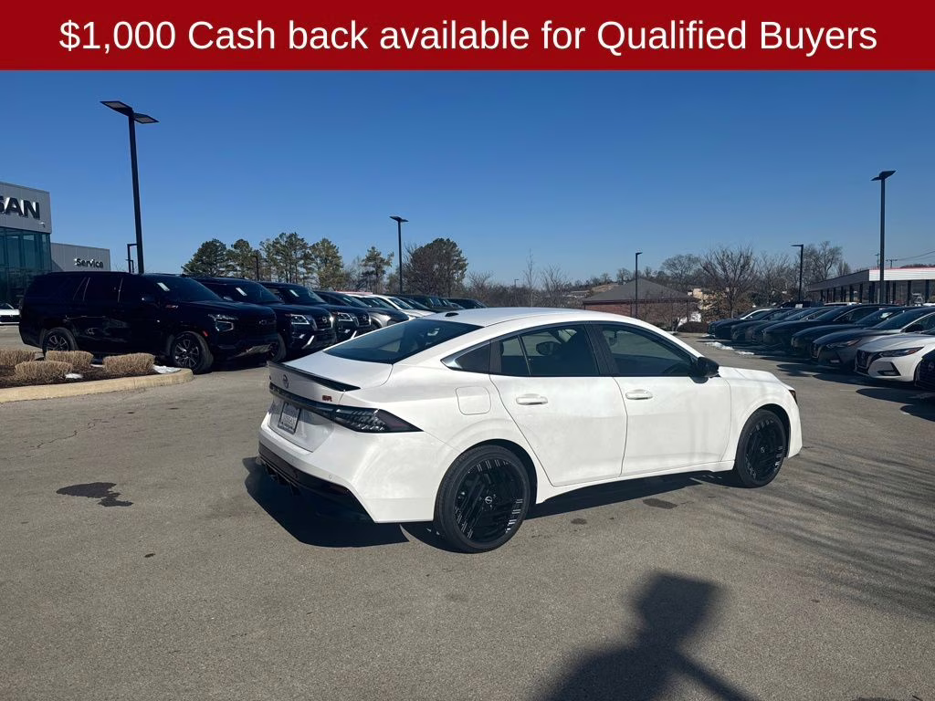 2026 Aspen White Tricoat Nissan Sentra SR FWD Sedan