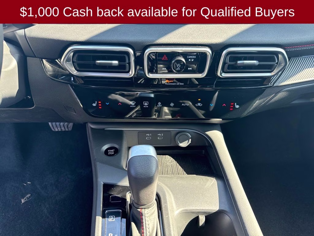 2026 Atlantic Gray Metallic Nissan Sentra SR FWD Sedan