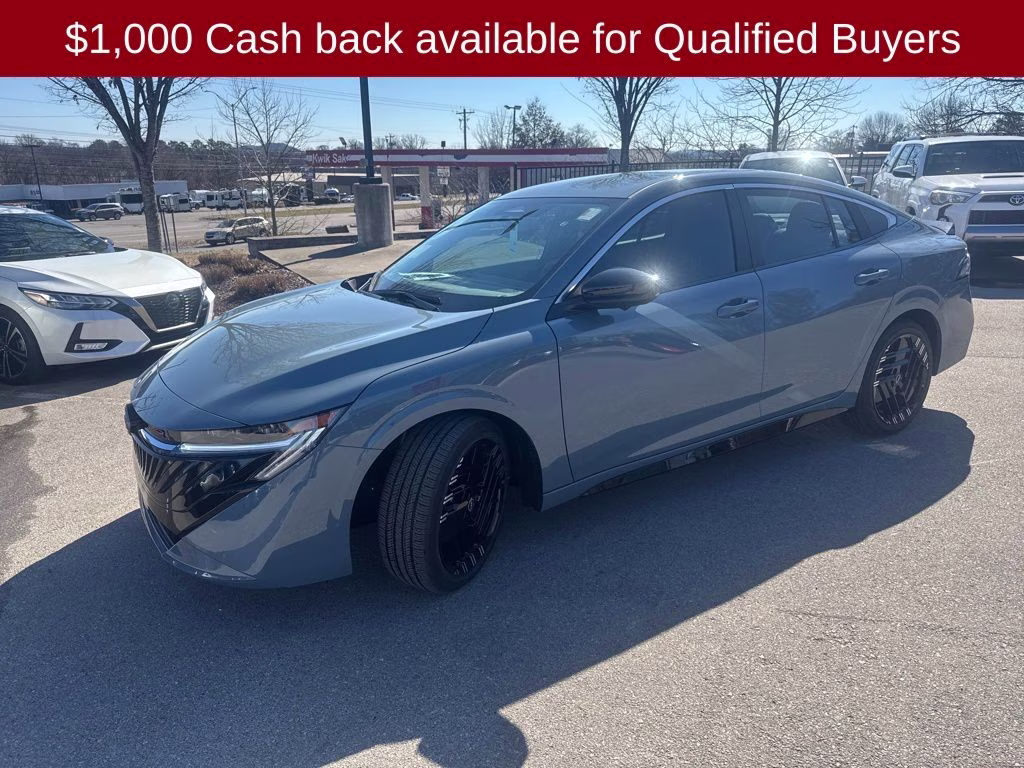 2026 Atlantic Gray Metallic Nissan Sentra SR FWD Sedan