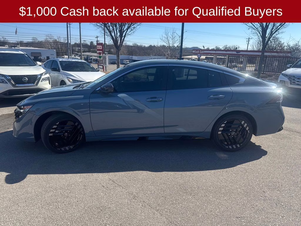 2026 Atlantic Gray Metallic Nissan Sentra SR FWD Sedan