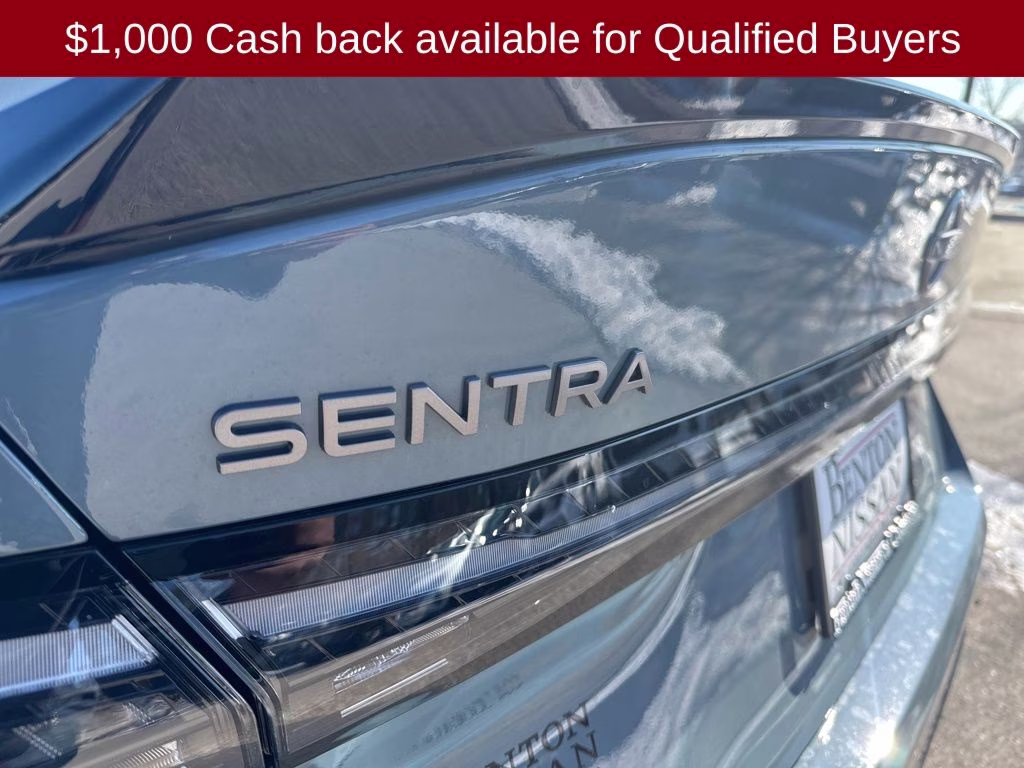 2026 Atlantic Gray Metallic Nissan Sentra SR FWD Sedan