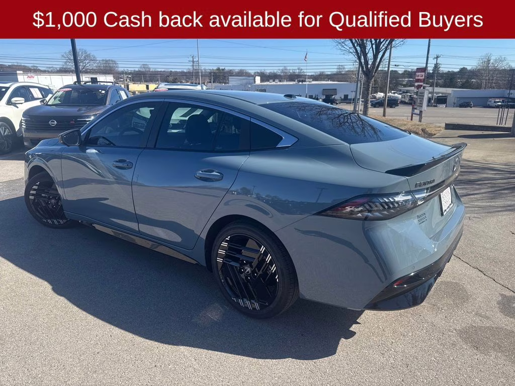 2026 Atlantic Gray Metallic Nissan Sentra SR FWD Sedan