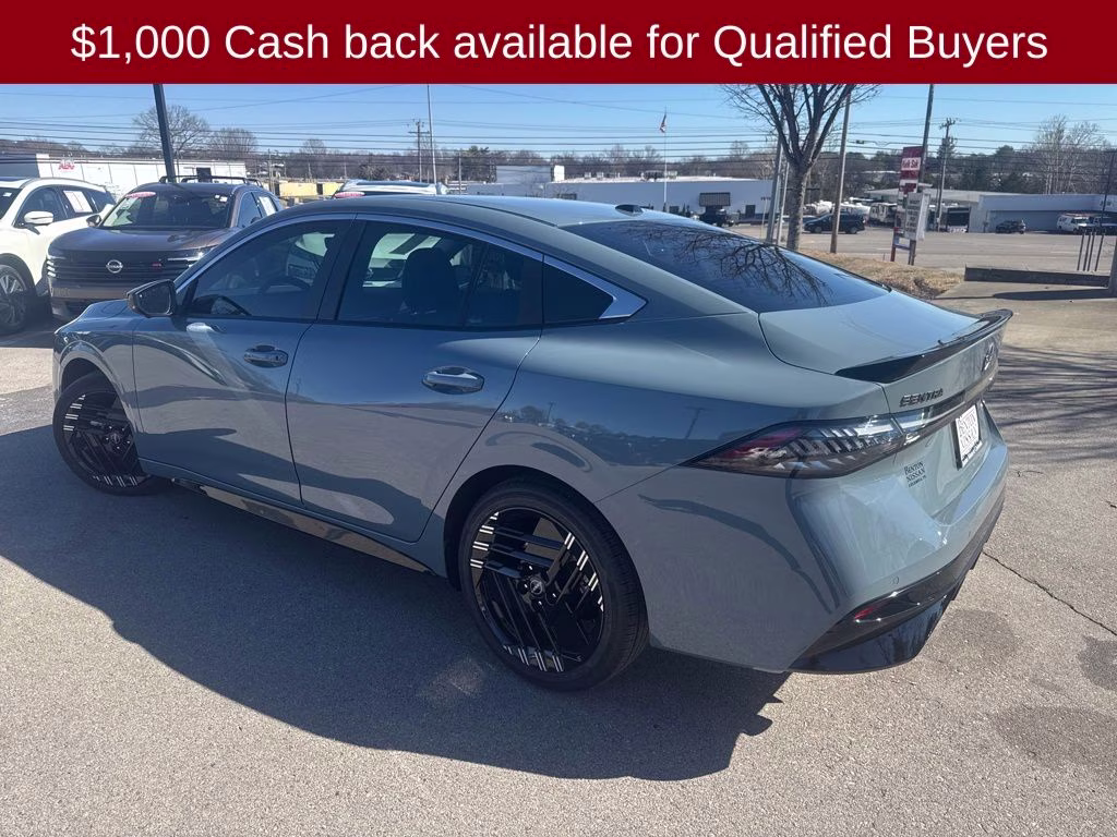 2026 Atlantic Gray Metallic Nissan Sentra SR FWD Sedan
