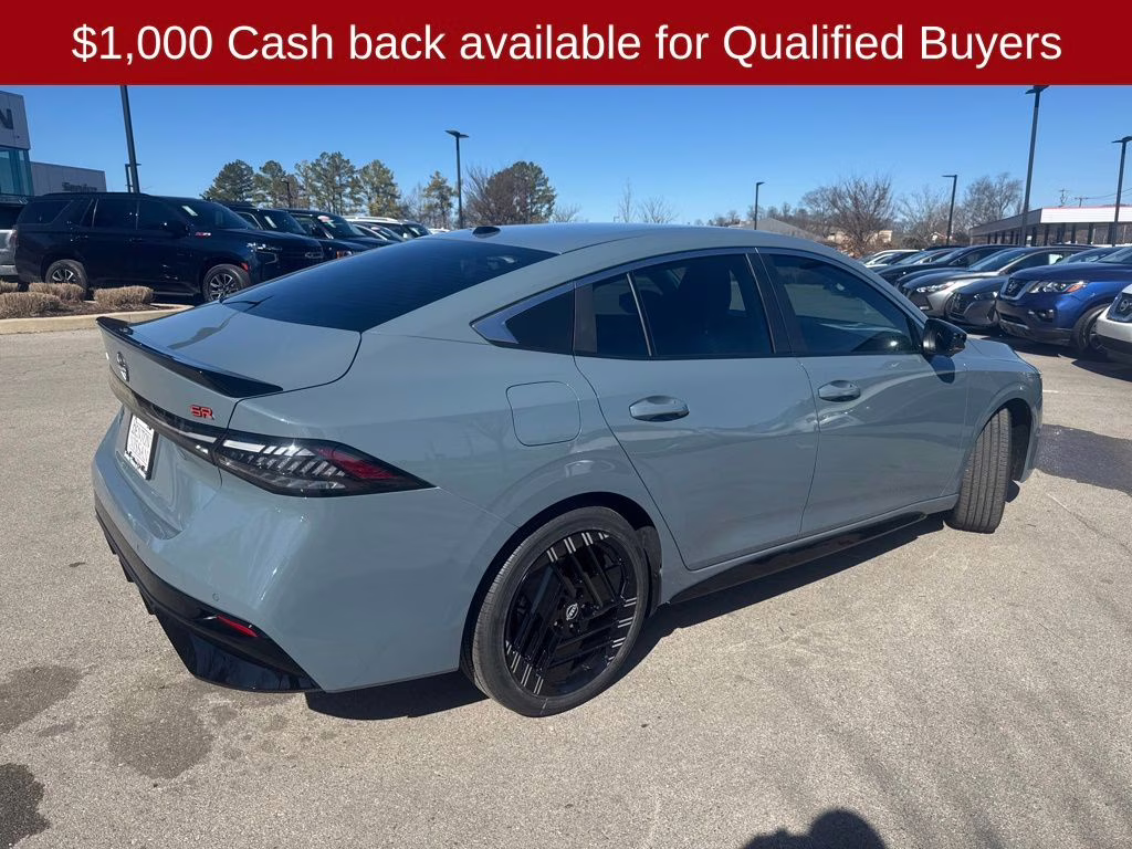 2026 Atlantic Gray Metallic Nissan Sentra SR FWD Sedan