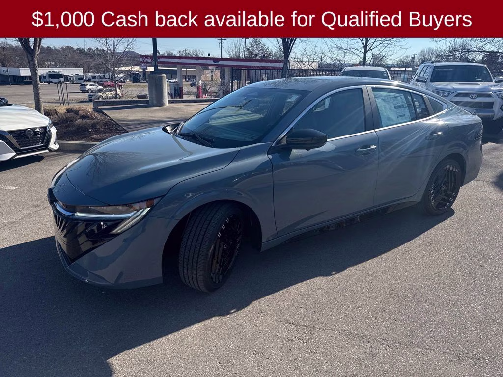 2026 Atlantic Gray Metallic Nissan Sentra SR FWD Sedan