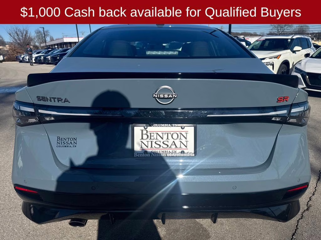 2026 Atlantic Gray Metallic Nissan Sentra SR FWD Sedan