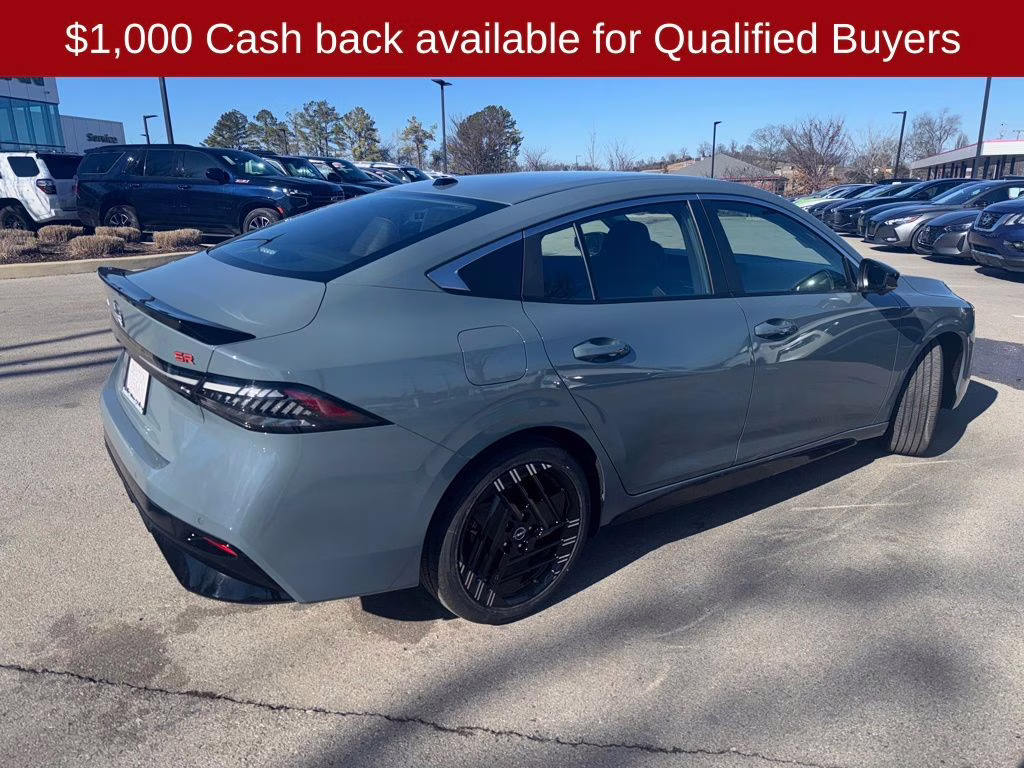 2026 Atlantic Gray Metallic Nissan Sentra SR FWD Sedan