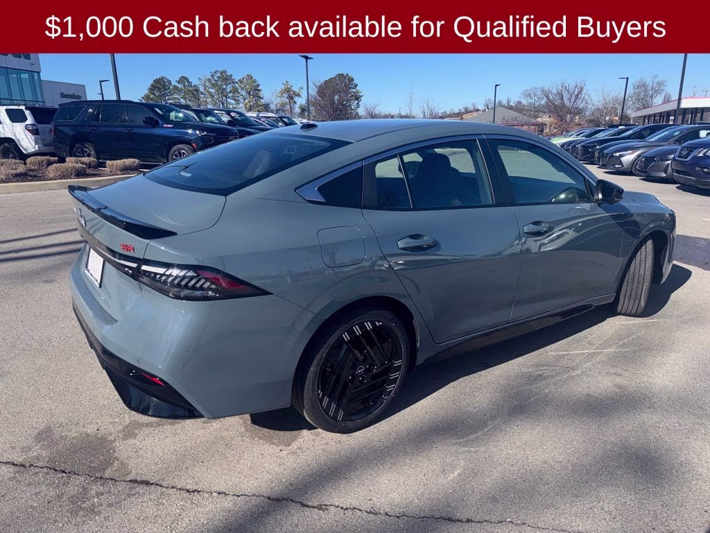 2026 Atlantic Gray Metallic Nissan Sentra SR FWD Sedan