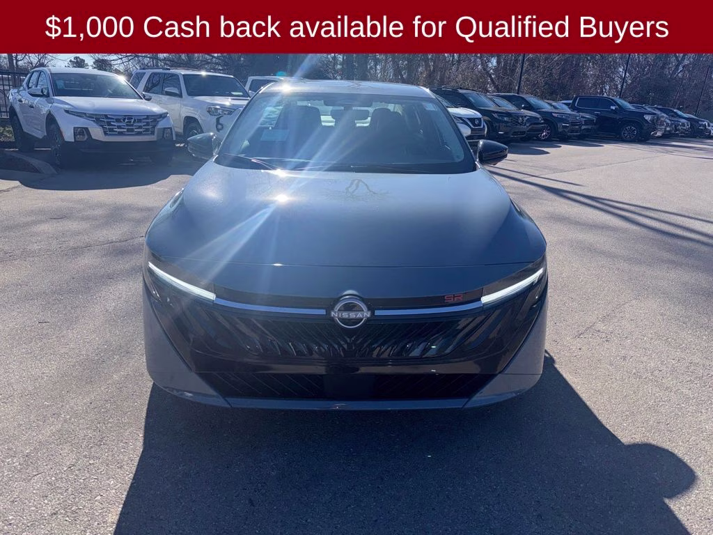 2026 Atlantic Gray Metallic Nissan Sentra SR FWD Sedan