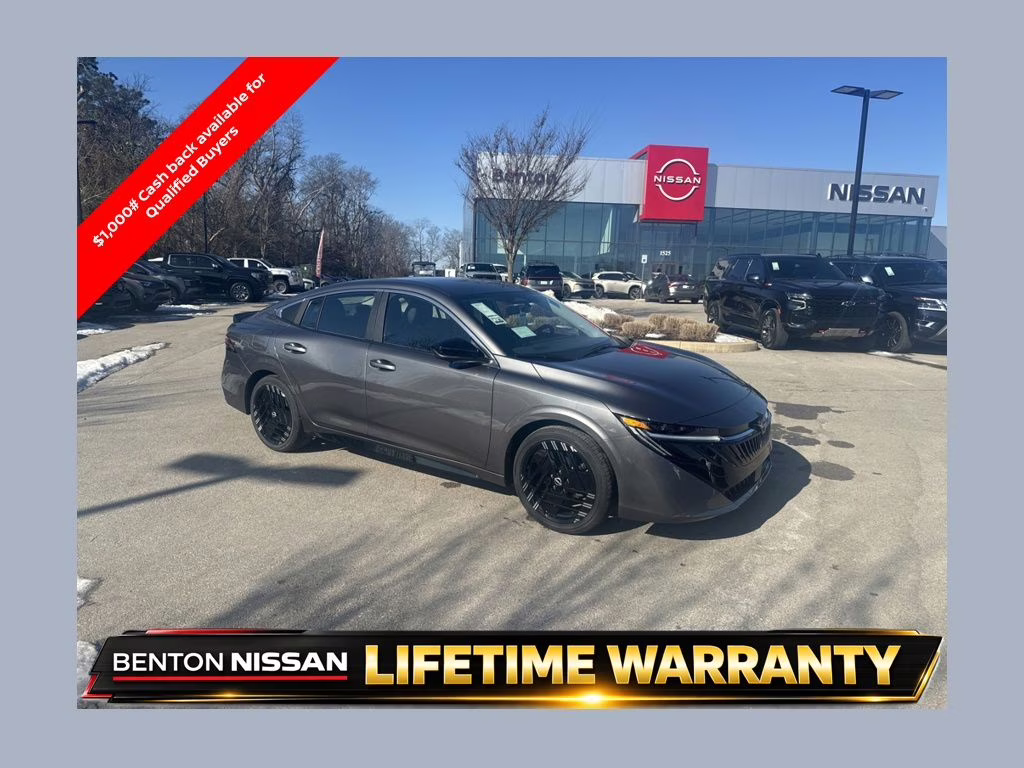 2026 Gun Metallic Nissan Sentra SR FWD Sedan