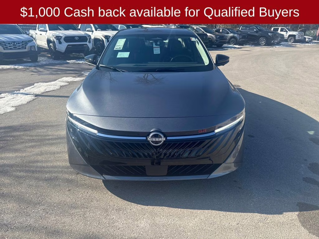 2026 Gun Metallic Nissan Sentra SR FWD Sedan