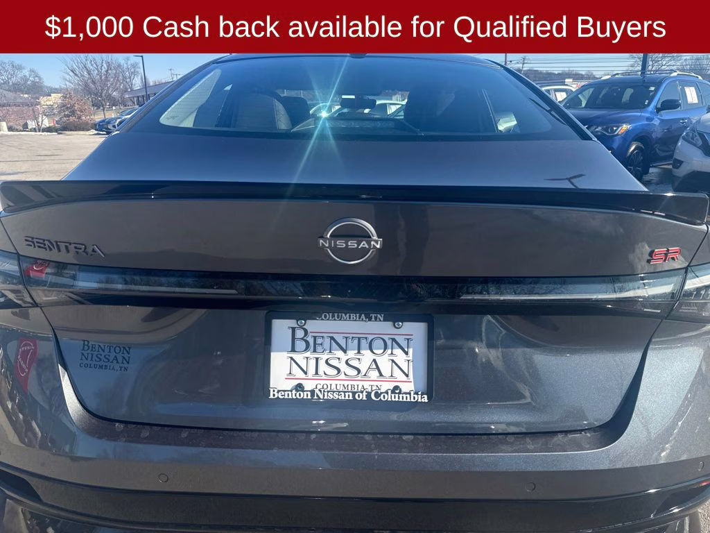 2026 Gun Metallic Nissan Sentra SR FWD Sedan