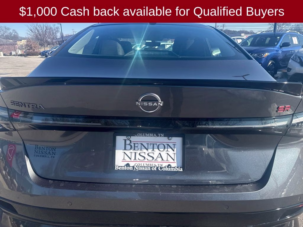 2026 Gun Metallic Nissan Sentra SR FWD Sedan