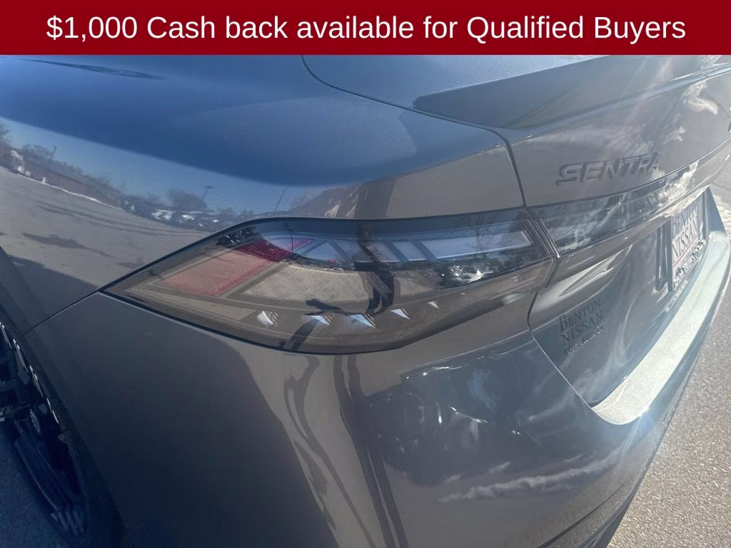 2026 Gun Metallic Nissan Sentra SR FWD Sedan